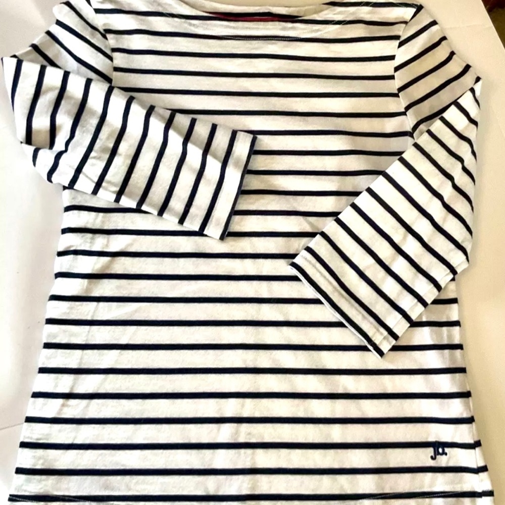 Mini Boden Girls Breton Top. Size 13-14